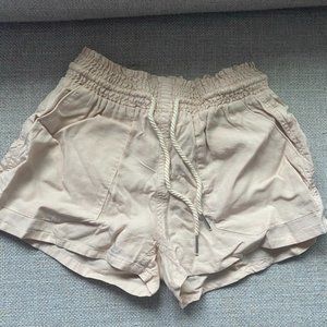 Soft tan shorts